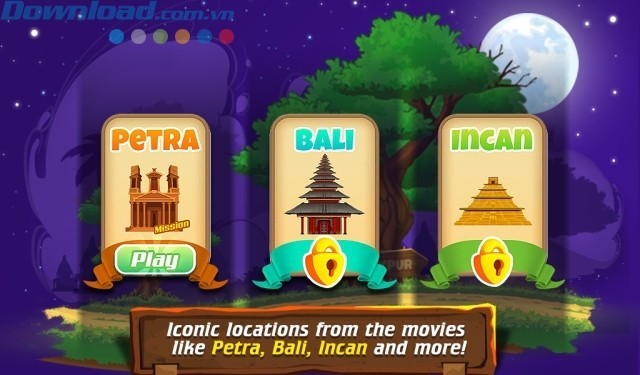 Đi qua nhiều địa điểm tuyệt đẹp trên thế giới