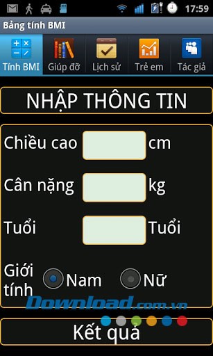 Chỉ số sức khỏe IBM for Android