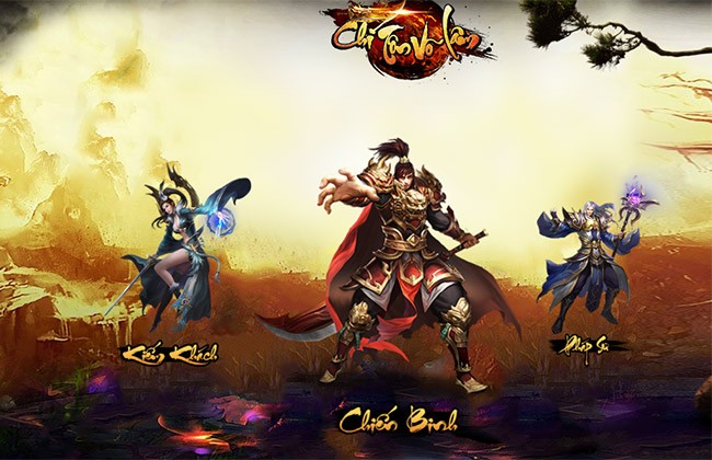 Hệ thống nhân vật trong game Chi Ton Vo Lam