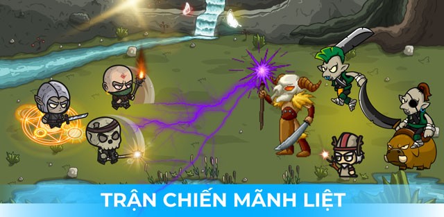 Tham gia vào những trận chiến mãnh liệt