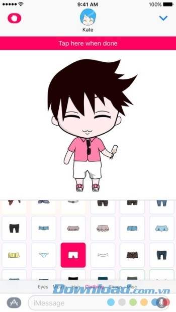 Tùy biến nhân vật với hơn 500 tùy chọn có sẵn