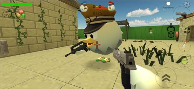 Tham gia cuộc chiến dữ dội của loài gà trong game Chicken Gun