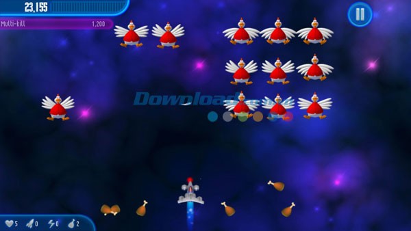 Chicken Invaders 3: Revenge of the Yolk cho iOS