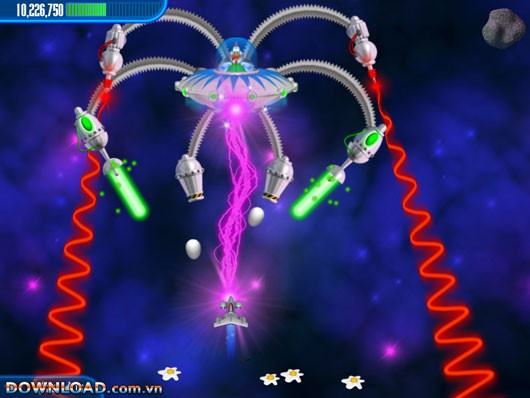 Chicken Invaders 3: Revenge of the Yolk Christmas Edition For Mac