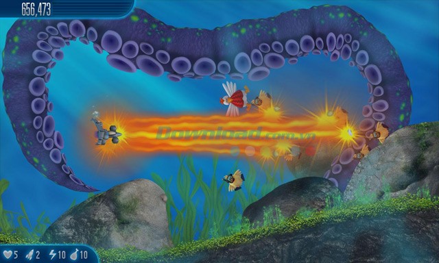 Chicken Invaders 5 là game bắn gà cho Android