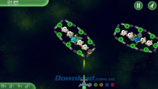 Độ khó tăng dần theo level