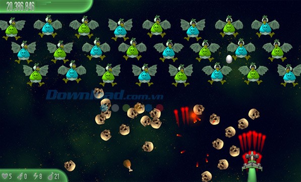 Game bắn gà Halloween cho Linux