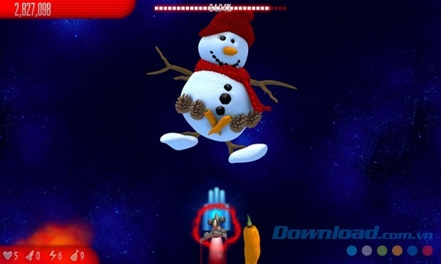 Game bắn gà phiên bản Giáng Sinh phần 5 cực kỳ vui nhộn, hấp dẫn