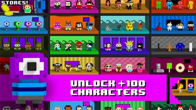 Mở khóa hơn 100 nhân vật có ngoại hình ấn tượng trong Chicken Jump