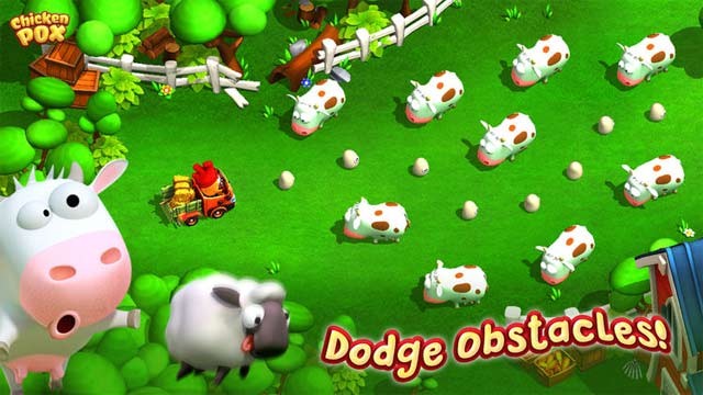 Né tránh chướng ngại vật trong quá trình thu thập trứng