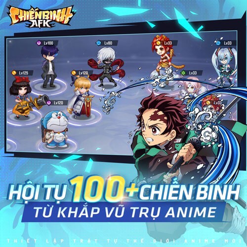 Hội tụ hơn 100 chiến binh từ khắp vũ trụ anime