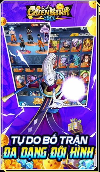 Tự do tạo dựng đội hình