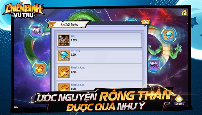 Game Chiến Binh Vũ Trụ