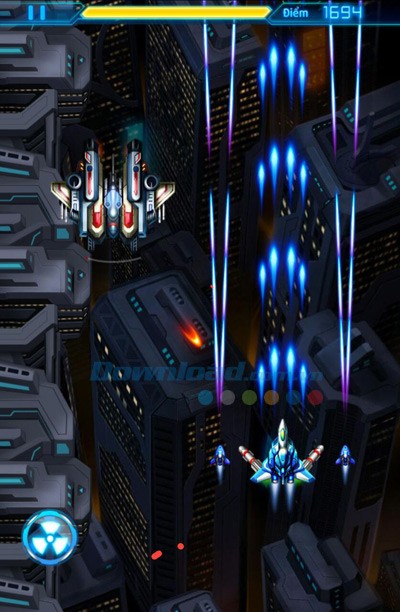 Giao diện chơi game chiến cơ huyền thoại