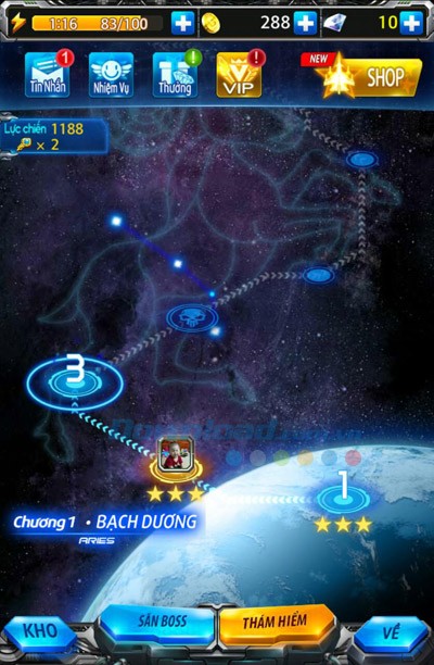 Bổ sung tính năng săn Boss