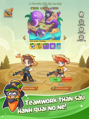 Teamworrk thần sầu, hành quái no nê