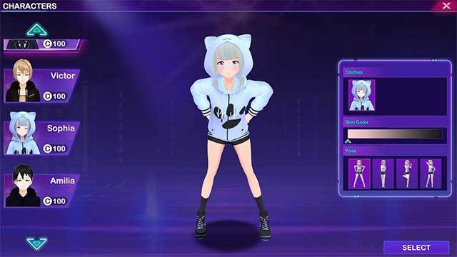 Tùy chỉnh nhân vật và vật nuôi của bạn