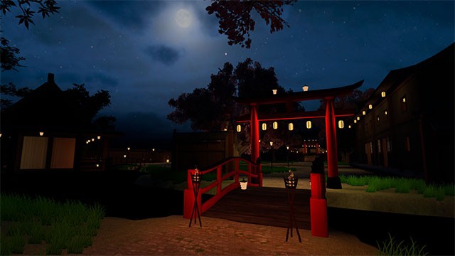 Thoải mái khám phá thế giới tưởng tượng do bạn hoặc cộng đồng ChilloutVR tạo ra