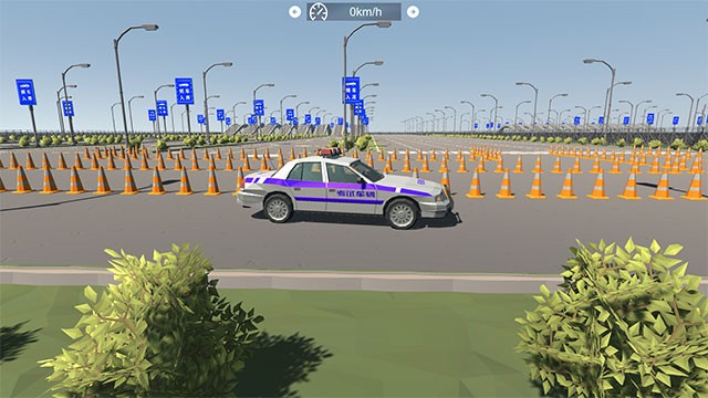 Chinese Driving Test Simulator mô phỏng chân thực kỳ thi sát hạch lái xe tại Trung Quốc