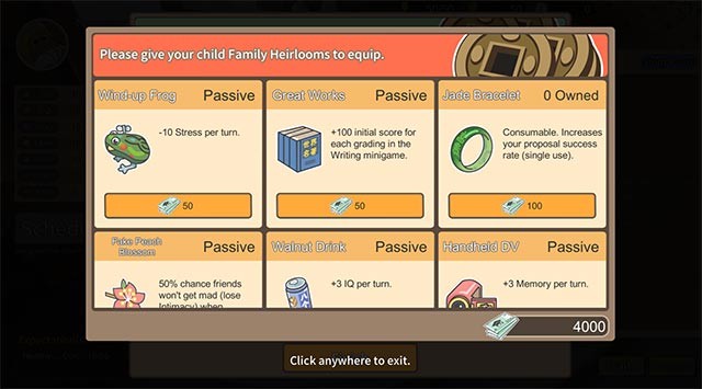 Khám phá hệ thống gia truyền hoàn toàn mới trong Chinese Parents với kho vật phẩm phong phú