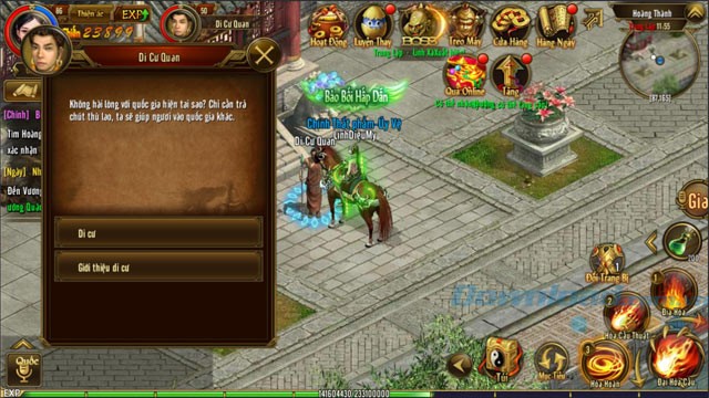 Giao diện game Chinh Đồ 1 Mobile