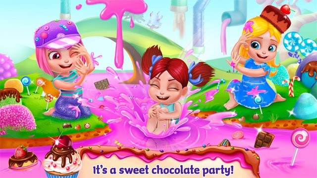 Tổ chức các bữa tiệc kẹo ngọt ngào trong Chocolate Candy Party