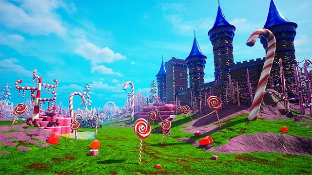 Xây dựng nhà máy kẹo ngọt ngào trong game mô phỏng phiêu lưu Chocolate Factory