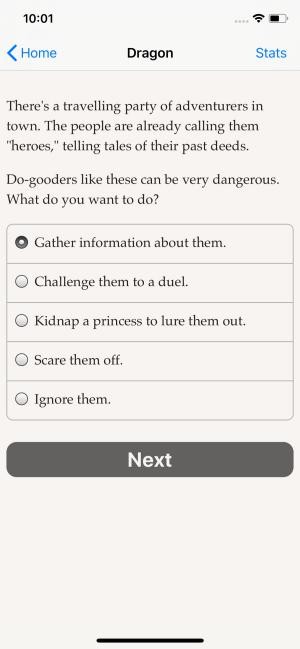 Game toàn chữ, không có hình ảnh hay âm thanh