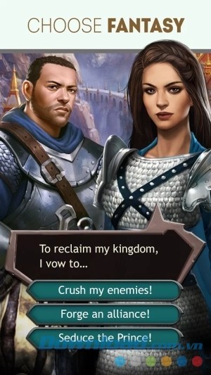 Choices: Stories You Play cho Android để bạn tự sáng tác truyện