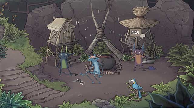 Tận hưởng phong cách đồ họa hoạt hình dễ thương