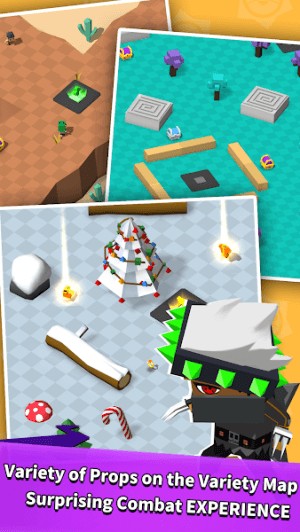 Tận hưởng trải nghiệm chiến đấu thú vị với vô số kẻ thù và bản đồ