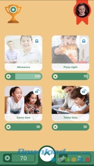 ChoreMonster cho iOS tạo phần thưởng hấp dẫn