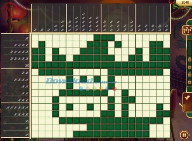 Bàn chơi Christmas Griddlers