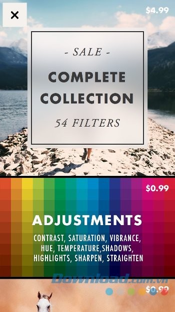 Các gói IAP mất phí