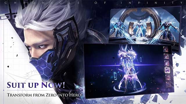 Trang bị cho nhân vật của bạn áo giáp và vũ khí mạnh mẽ