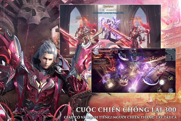 Game nhập vai, hành động với nhiều cuộc chiến nảy lửa