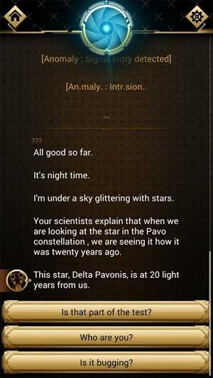 Chroniric XIX là một tiểu thuyết tương tác thời gian thực đầy lôi cuốn