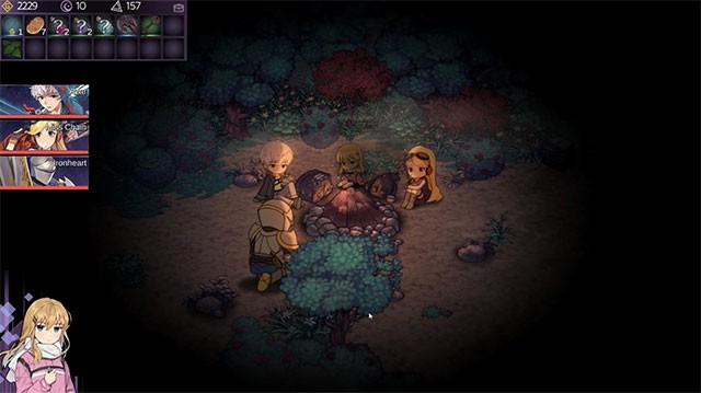 Xây dựng tổ đội 4 người và cùng nhau giải cứu thế giới trong Chrono Ark PC