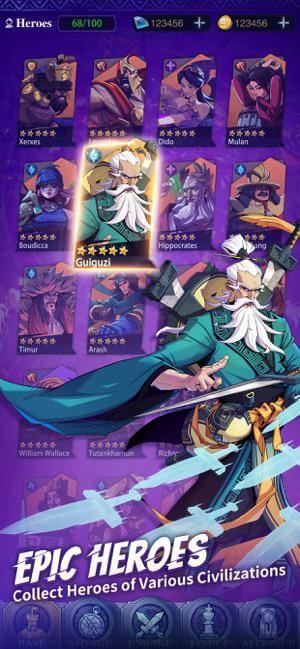 Vô số anh hùng mạnh mẽ