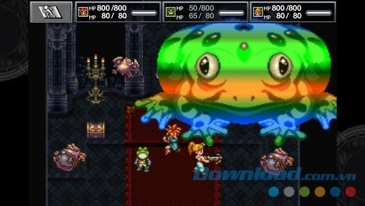 Giao diện đồ họa của Chrono Trigger trên iOS vẫn giữ được nét quyến rũ riêng biệt