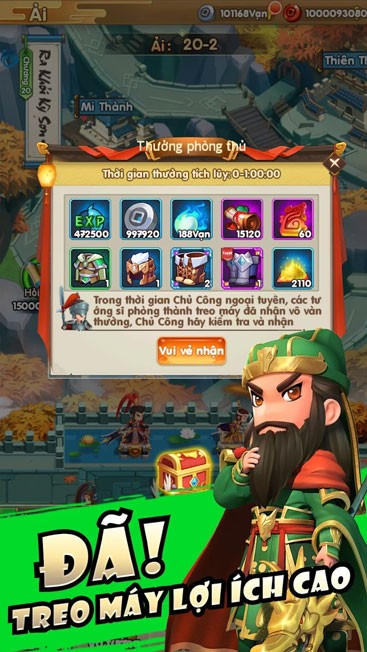 Tích hợp tính năng treo máy