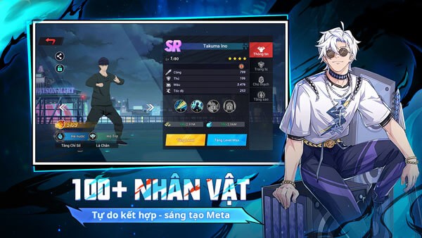 Hơn 100 nhân vật - Tự do kết hợp sáng tạo Meta