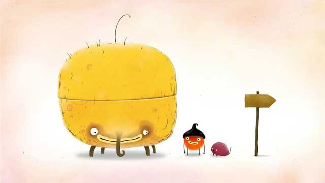 Giúp Chuchel và Kekel đi tìm quả anh đào bị đánh cắp