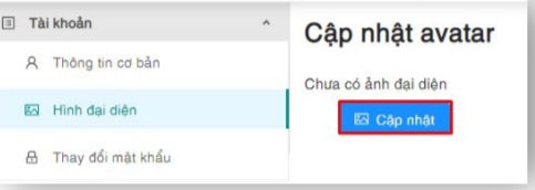 Cập nhật thay đổi