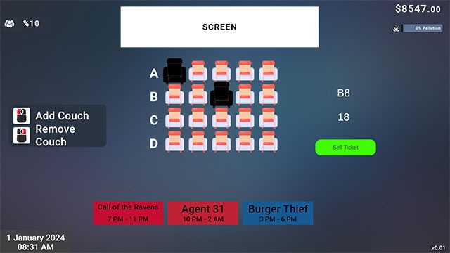 Cân bằng giữa chi phí và doanh thu nhằm đảm bảo rạp phim có lãi