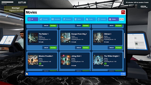 Mua bản quyền phim mới, bom tấn để phát hành tại rạp của bạn