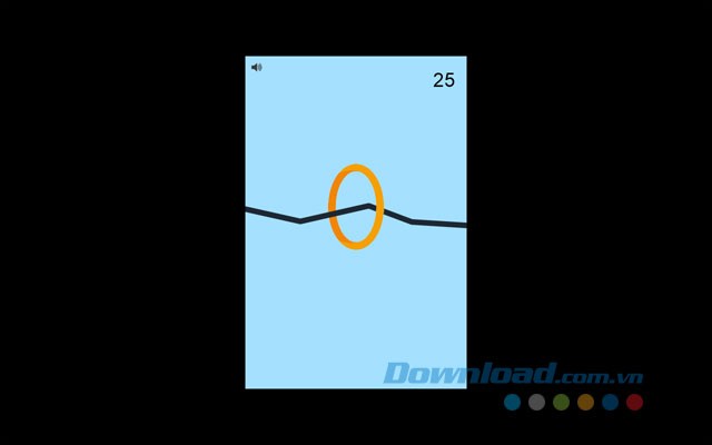 Game thay đổi màu sắc hình nền khi đạt tới những sổ điểm cao hơn
