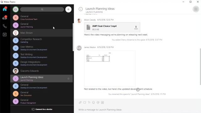 Cisco Webex Teams là phần mềm làm việc nhóm hiệu quả, miễn phí