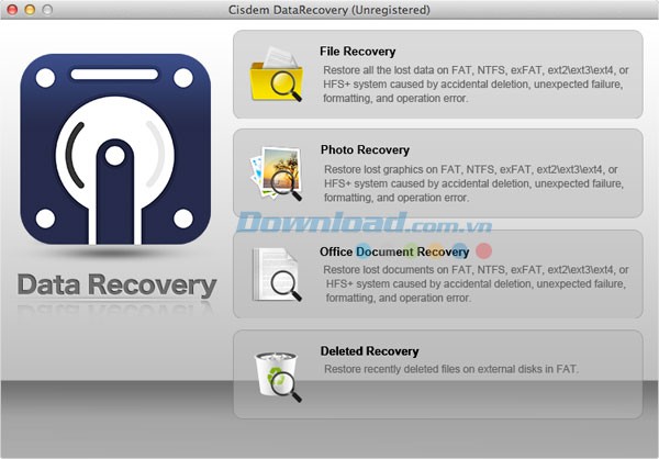Cisdem DataRecovery for Mac