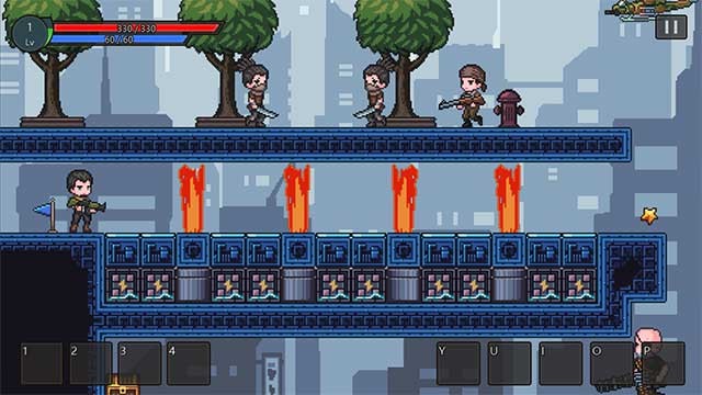 City 13 là game đi cảnh hoài cổ có nhịp độ nhanh